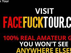 She will deep throat my full massive dick making eye contact