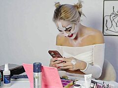 novinha safada moaning deliciously on all fours in anal scene