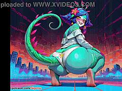 Hmv Presents Vaporfeet Chill, an Ai Generated Music Fetish Video