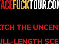 Teini 18+ työt tuntevat intensiivistä jännitystä vuorotellen isolla kyrvällä kaksinkertaisessa käänteisessä BJ-dominaatiossa.