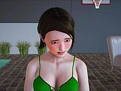 my new family game with brunette amateur