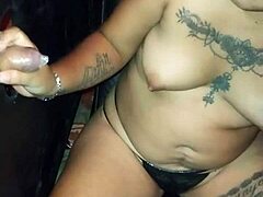 puta latina sucking cock in glory hole homemade 😈