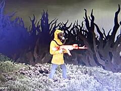 Sophie the nurse masturbates patient in hospital