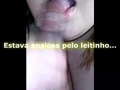 Mau lagi oral nakal itu? Dia dapat cumshot Afrika