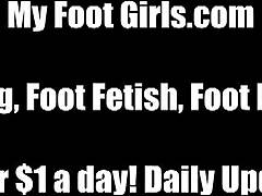 Will you jerk to our perfect feet in this femdom pov?