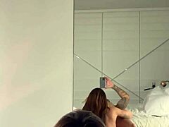 Hot Luiza Marcato Gives Intense Morning Blowjob and Face Fucking