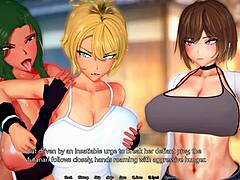 Futa gets head from futa girl- futa's world of ntr gameplay