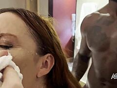 Goddess Humiliates Slave Husband With Bodybuilders' Big Cocks In Femdom Session