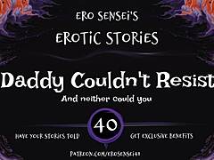 Daddy couldn't resist that erotic audio!