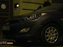 Nocturnal desire handjob and pussy fingering scene