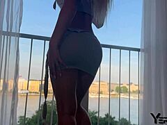 Blonde big-titted wife Ema Karter sneaks into a hotel room for subtle encounters with my best friend.