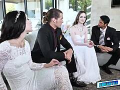 Stepdaughters experience mature monster cocks in group hardcore fun 😈