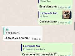 Latina maid with big ass and tits gets wet and hot from chat, leading to outdoor doggystyle pounding as a bbw mommy.