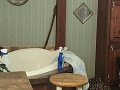 Darcy Cums Hard At Home Alone