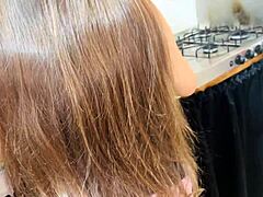 Curvy Latina Stepmom Plays Maid Role with Stepson in Rough Quickie