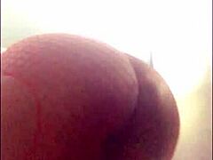 squirting babe dildos her wet pussy homemade