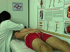 nurse excited by patient's condition.