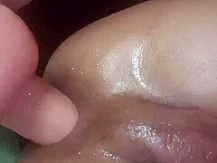 Hey, Tight Shemale Toys Herself Deeply