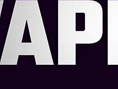 fit and horny teen stepsiblings in living room jizz session?