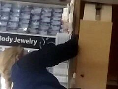 Hey, is that hot young 18+ booty shaking so sexy on hidden cam?