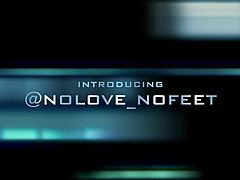 No love yes in hollywood with monster cock footjob