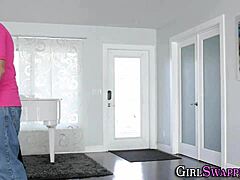 Hey, this sexy black teen gets facialized right after giving intense head to that monster cock in hardcore old and young action.