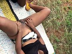 check out this homemade ebony cheerleader video 😊