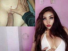 Oh god, I jus took dat virgin latina's wet pussy for da first time, creampied her big tits