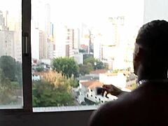 In a sensual gym encounter, bodybuilder Cleo Cadillac joins two athletic milfs for a threesome with double blowjobs and muscular action from pretty Killian Cria and Francis Simas.