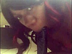 squirting babe dildos her wet pussy homemade