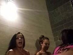 three brazilian beauties enjoying jacuzzi massage 😍