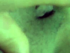 mature woman relaxes alone at home