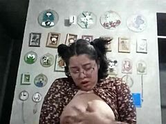 Does Maria train hard for deep bent over penetration?