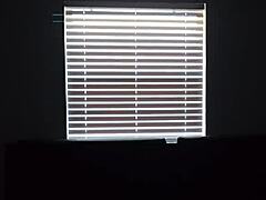 Big tit lesbian slut plays with shaved pussy and takes monster cock!