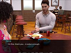 Nursing back to pleasure in game scenario 186