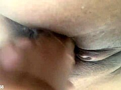 Creamy little bobbi jo88 with shaved taboo masturbation and ebony babe toys close-up