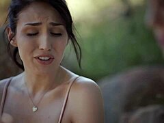 She was my babysitter licking pussy in scissoring