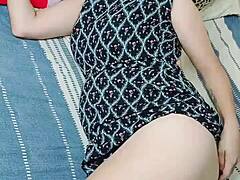 Is this sensual video too tasty to resist? Big natural tits and ass on display.