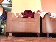 oh wow, shemale strutting in black high heels!