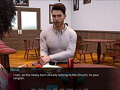 Nursing back to pleasure in game scenario 186