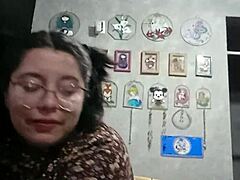 Does Maria train hard for deep bent over penetration?