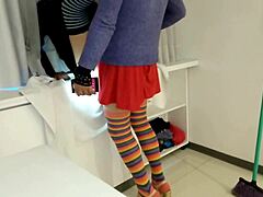 Cleaning girl meets pervert craving big ass Latina for wild cock action.