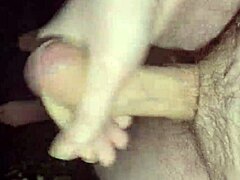 You see my big cock outside in the cold?