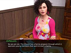 Nursing back to pleasure in game scenario 186