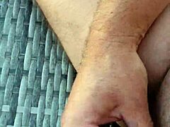 I masturbate and cum on my belly