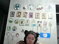 Does Maria train hard for deep bent over penetration?