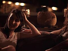 She was my babysitter licking pussy in scissoring