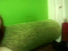 solo vibrator play turns into hot lesbian action