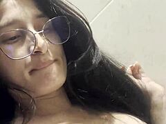 Masturbating In Public Bathroom Alone!