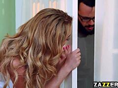 Skyla Novea Deepthroats and Swallows Jmac's Monster Thick Cock Boldly